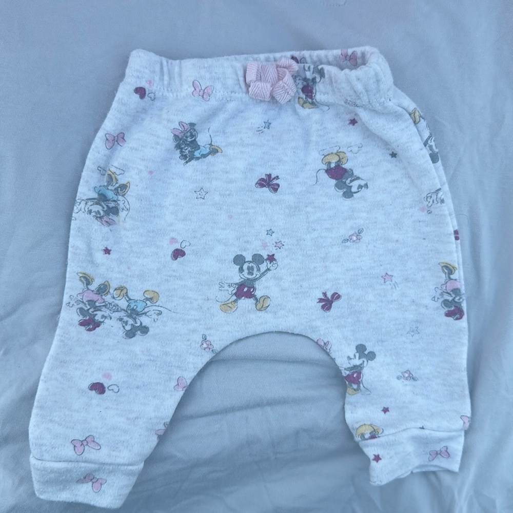Disney new born pants girls like new worn once